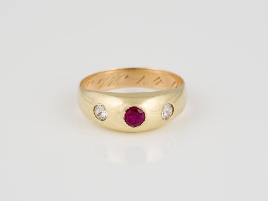 Bild RUBIN DIAMANT RING