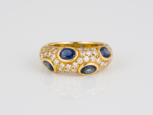 Picture SAPHIR BRILLANT RING