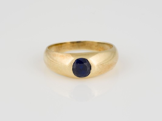 Picture SOLITÄR SAPHIR RING