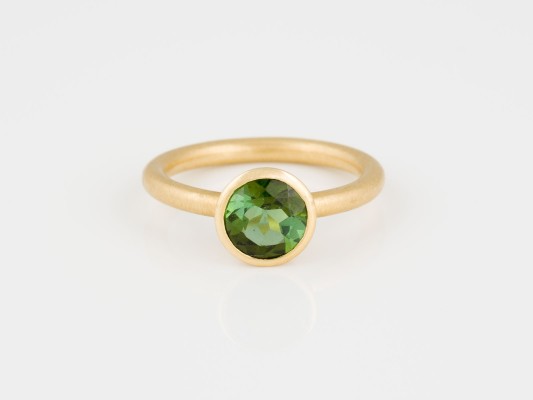 Picture MATTIERTER TURMALIN RING