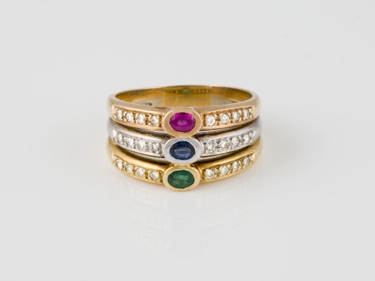 Picture TRICOLOR BANDRING