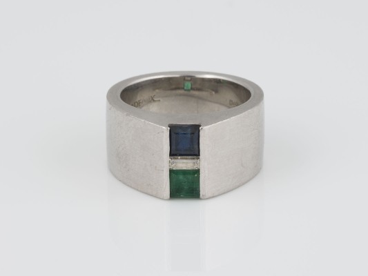 Bild MASSIVER PLATIN RING