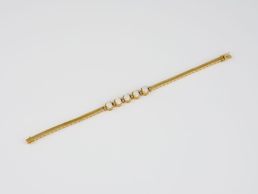 Bild ARMBAND MIT OPALEN UND BRILLANTEN
