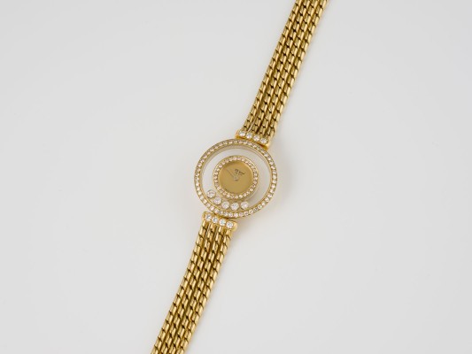 Picture DAMENUHR 18K 'CHOPARD HAPPY DIAMONDS'
