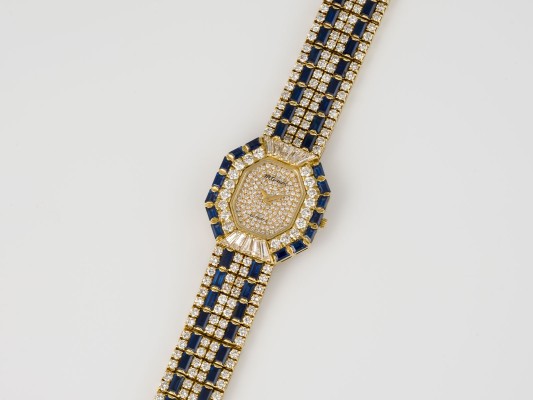 Bild SELTENE BRILLANT SAPHIR ABEND UHR 'M. GERARD'