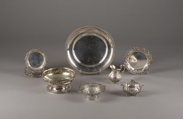Picture SAMMLUNG VON 16 SILBEROBJEKTEN