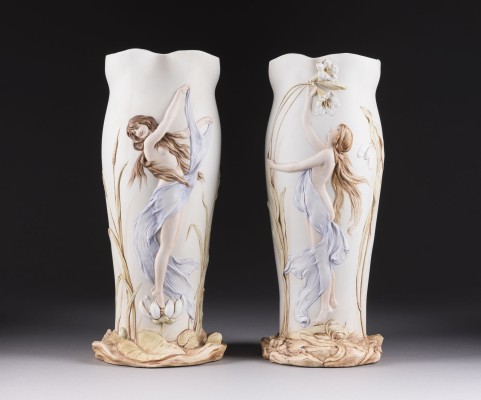 Picture PAAR JUGENDSTIL-VASEN