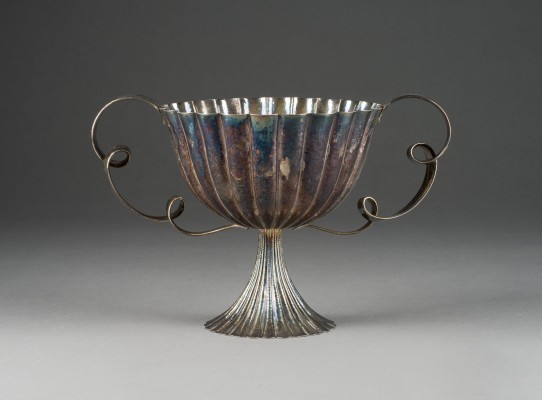 Auction 150<br>SELTENE UND GROSSE FRUCHTSCHALE IN SILBER, 1928