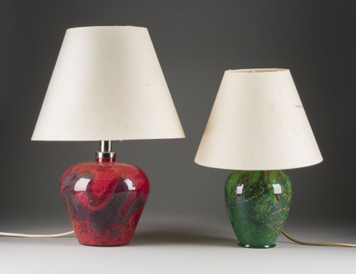 Picture ZWEI TISCHLAMPEN WMF 'IKORA'