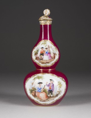 Picture KALEBASSE MIT WATTEAU-MALEREI
