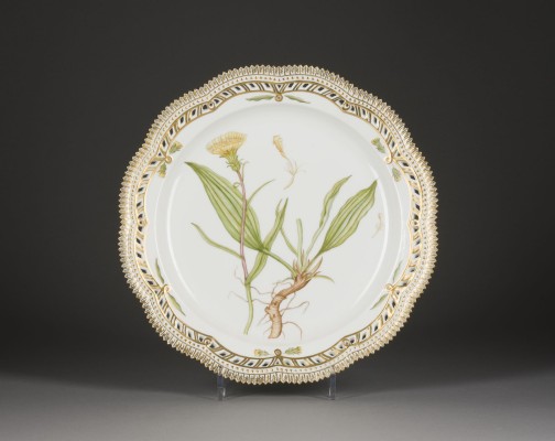 Picture GROSSE RUNDE PLATTE 'FLORA DANICA'