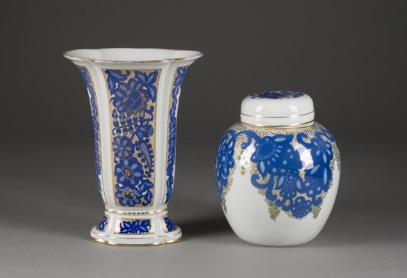Picture VASE UND DECKELVASE 'ROSARI'