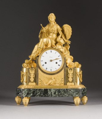 Picture BEDEUTENDE FIGURENPENDULE MIT JUNO