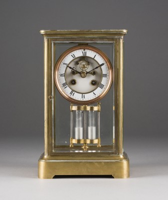 Auction 150<br>FRANZÖSISCHE TISCHUHR MIT BROCOT-ANKERHEMMUNG