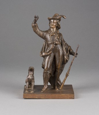 Auction 150<br>TASCHENUHRSTÄNDER 'JÄGER MIT HUND'