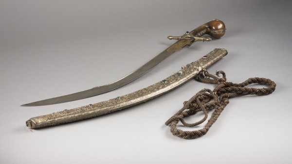 Picture BEDEUTENDER SÄBEL MIT PRUNKSCHEIDE - SHAMSHIR