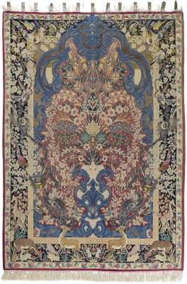 Bild ISFAHAN KORK AUF SEIDE MIT SEIDE
