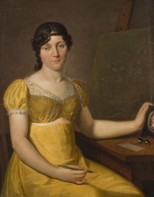 Auktion 150<br>PORTRÄT EINER JUNGEN KÜNSTLERIN, 1810