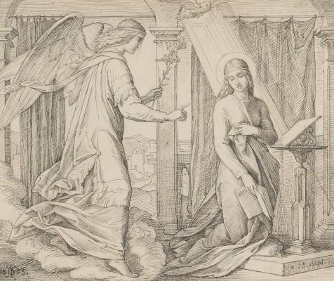 Auktion 150<br>MARIA VERKÜNDIGUNG, 1855