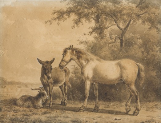 Auction 150<br>PFERD, ESEL UND ZIEGENBOCK, 1885