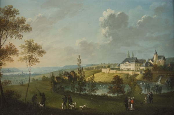 Auktion 150<br>ANSICHT VON ROMMERSDORF, 1830