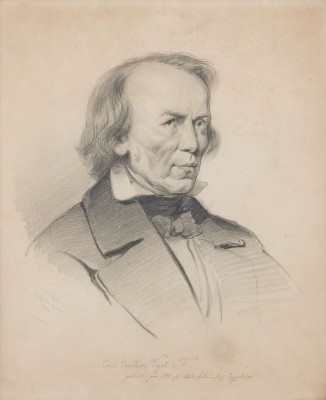 Auktion 150<br>PORTRÄT DES MALERS CARL CHRISTIAN VOGEL VON VOGELSTEIN (1788-1868), Venedig, 1852