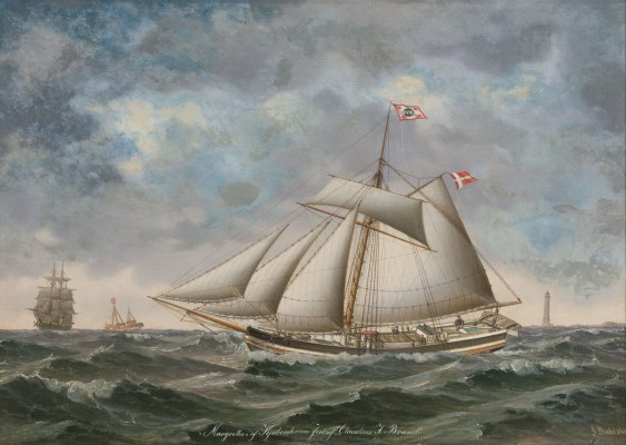Auktion 150<br>MARGRETHE AUS KOPENHAGEN, GEFUHRT VON CLAUDIUS J. BRANDT, 1881