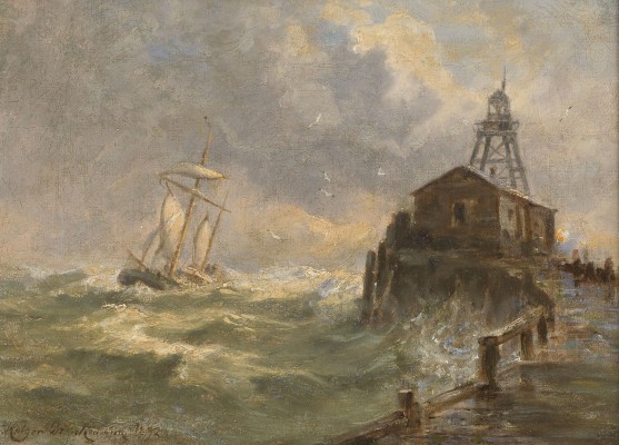 Auktion 150<br>DER HAFEN VON OSTENDE, 1892