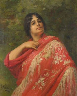 Auktion 150<br>SPANISCHE SCHÖNHEIT, 1895