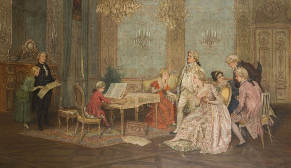 Auktion 150<br>MOZART SPIELT FÜR KAISERIN MARIS THERESIA