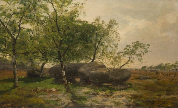 Auktion 150<br>LANDSCHAFT MIT BIRKEN