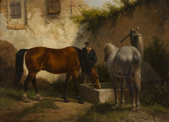 Auktion 150<br>PFERDE AM BRUNNEN