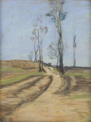 Auktion 150<br>LANDSCHAFT MIT LÄNDLICHEM WEG