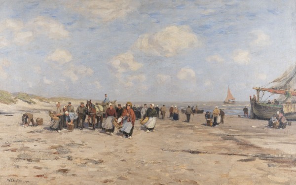 Auction 150<br>HEIMKEHRENDE FISCHER AM STRAND