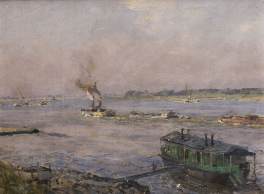 Auktion 150<br>DER RHEIN BEI SCHÖNEM WETTER