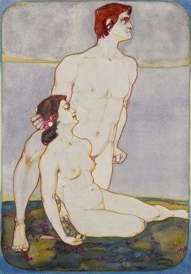 Auction 150<br>SZENE MIT ZWEI AKTEN, 1912