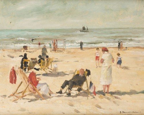 Auktion 150<br>STRANDSZENE