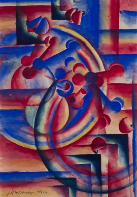Auktion 150<br>OHNE TITEL (FUTURISTISCHE KOMPOSITION) (1916)