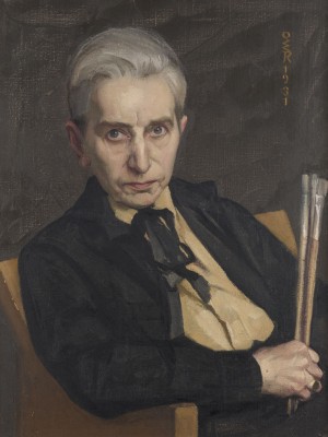 Auction 150<br>PORTRAIT DER MALERIN HILDEGARD LEHNERT (1931)
