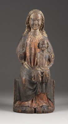 Auction 150<br>THRONNENDE MADONNA MIT DEM CHRISTUSKIND