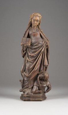 Auction 150<br>HEILIGE JULIANA VON NIKOMEDIEN / KATHARINA VON ALEXANDRIEN