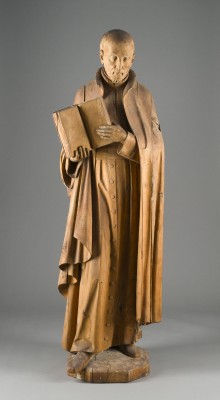 Picture LEBENSGROSSER HEILIGER IGNATIUS VON LOYOLA MIT BUCH