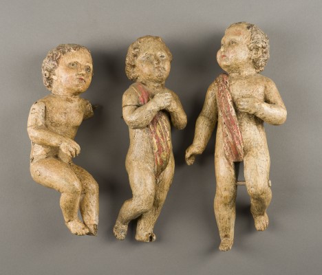 Picture KONVOLUT VON DREI PUTTENFIGUREN
