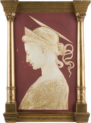 Picture RELIEF: HEILIGE CÄCILIA 'CONTESSINA DE BARDI'