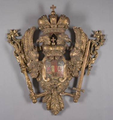 Auktion 150<br>KAISERLICHES DOPPELADLER WAPPENSCHILD
