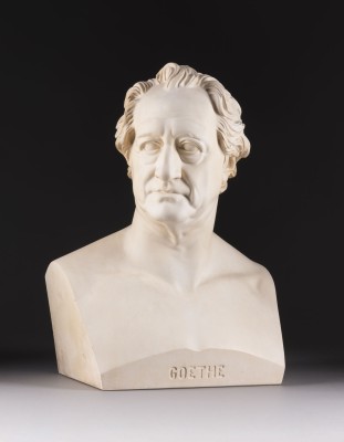 Auction 150<br>PORTRAIT BÜSTE 'JOHANN WOLFGANG VON GOETHE'