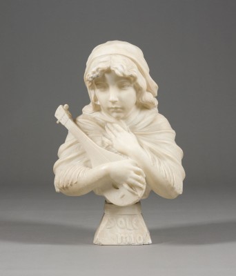 Picture BÜSTE 'SOLE MIO' (MÄDCHEN MIT MANDOLINE)