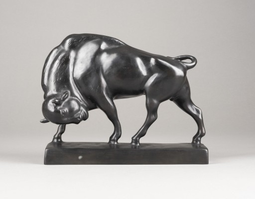 Bild SCHREITENDER BISON
