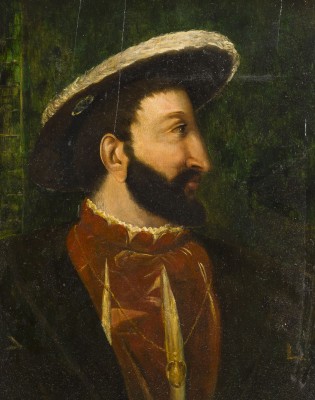 Auction 150<br>HALBFIGURENBILDNIS FRANZ I (FRANCOIS I)