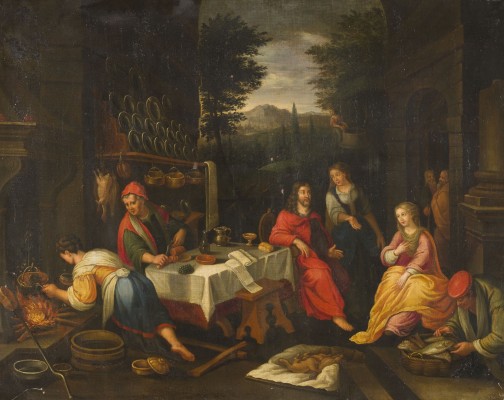 Auction 150<br>CHRISTUS IM HAUS VON MARTHA UND MARIA UND LAZARUS